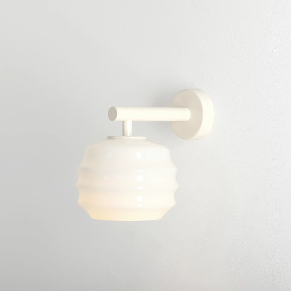 Subtelna lampa ścienna PUFF WALL COTTON