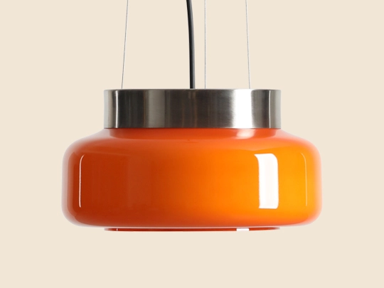 lampa wisząca pomarańczowa
