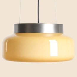 BONBON PENDANT M GINGER — designer pendant lamp with glass shade