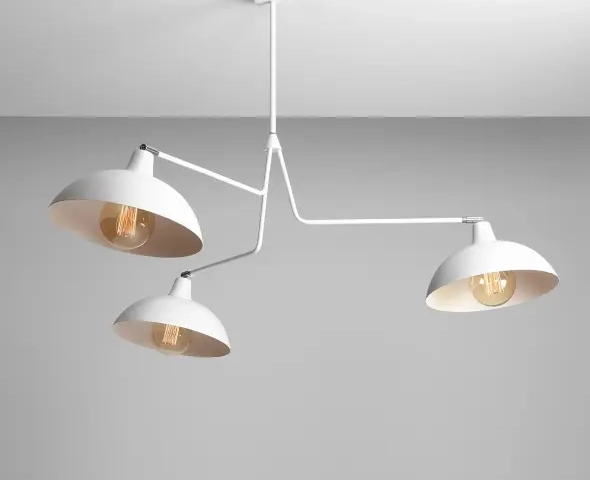 Jakie oświetlenie do salonu w stylu mid-century modern