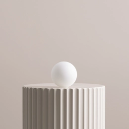 Matter, kugelförmiger Schirm, geeignet für RIU Lampen mit einem Durchmesser von Ø9cm