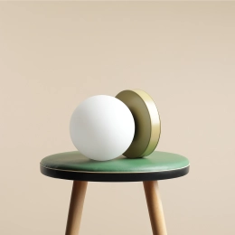 Lampada da tavolo verde pistacchio BALL TABLE PISTACHIO