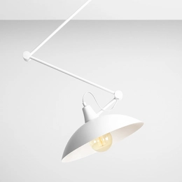 Moderna plafoniera MELOS 1 WHITE