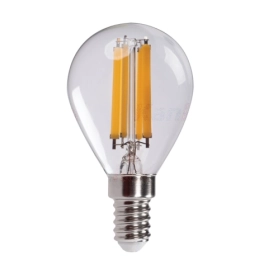 Lampadina Kanlux XLED tonalità calda 2700K, attacco E14 per apparecchi TUBO