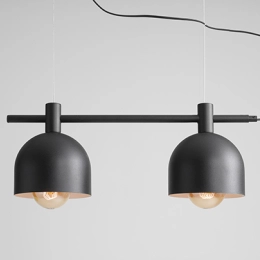 Lampada a sospensione BERYL 2 BLACK