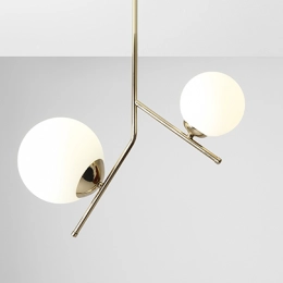 Lampada moderna dorata GALLIA 2 GOLD