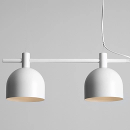 Lampada a sospensione BERYL 2 WHITE