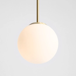 Moderna lampada a sospensione in ottone BOSSO MINI BRASS (20cm)