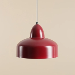 Lampada a sospensione bordeaux COMO RED WINE