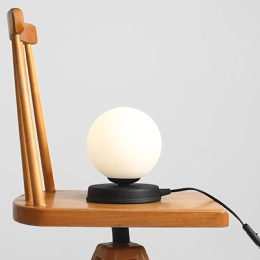 Night lamp BALL MINI TABLE BLACK